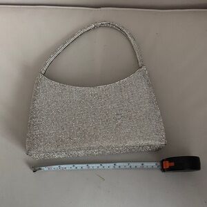 Elegant Silver Women's Handbag